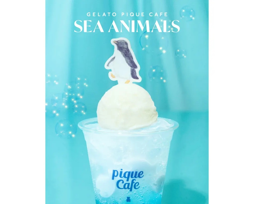 GELATO PIQUE カビゴン Extra-cute Sea Animal crepes come to Japan's cafe chain born from