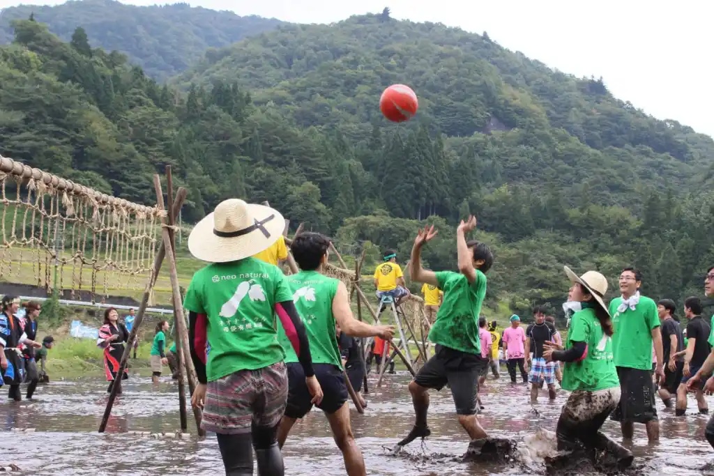 Holy Fungus Mud Volleyball is Japan’s most filthily beautifying ...