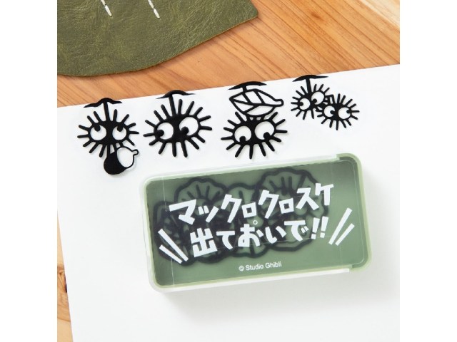 Totoro Soot Sprites are here to help keep your organized as adorable paper clips[Photos]