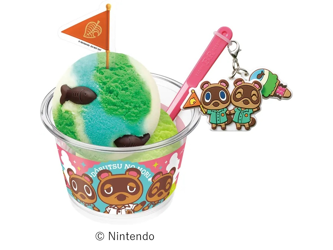 Nintendo’s Animal Crossing crosses over to Baskin-Robbins Japan with special ice cream and merch