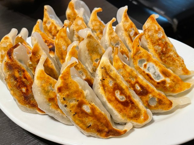 Will we eat the gyoza or our words at this all-you-can-eat dumpling challenge?