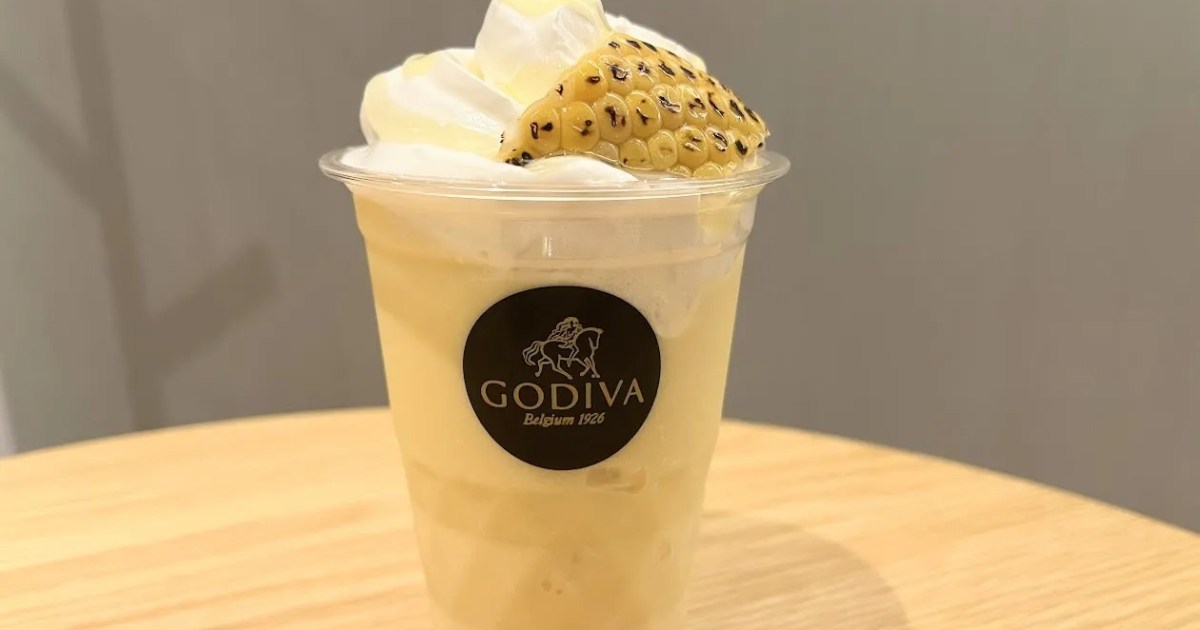 Godiva melts minds by releasing a new corn chocolate drink in Japan