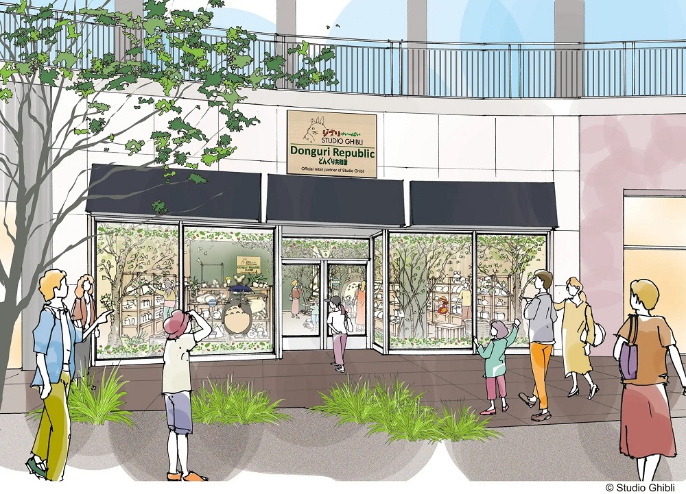 Studio Ghibli store Donguri Republic announces opening of first