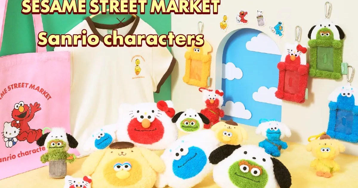 Sanrio collaborates with Sesame Street for adorable merch and sweets in Japan[Photos]