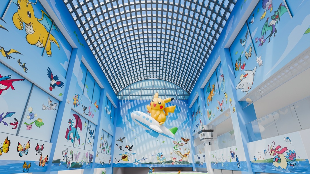 Japan now has a Pokémon airport that features every species of Flying-type ever[Video]