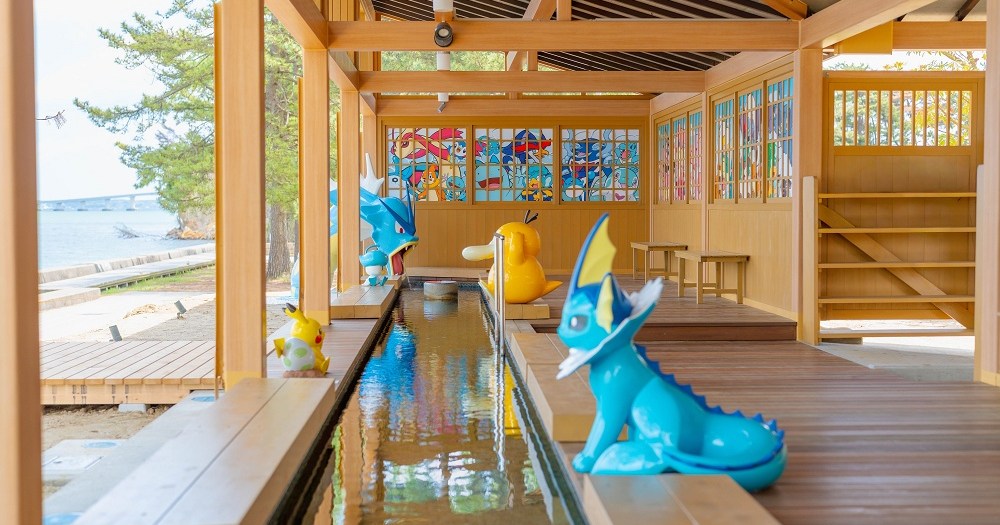 Japan’s Pokémon hot spring reinstalls all damaged statues, adds no-touching rule