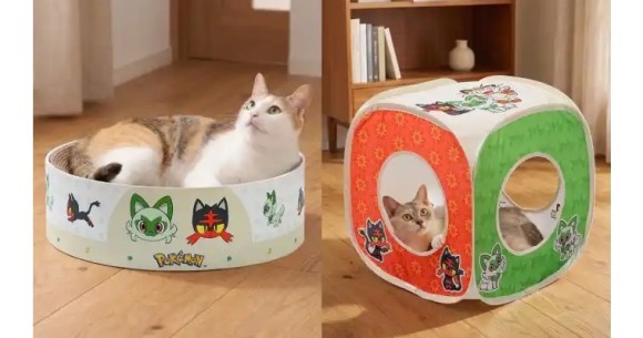 If you love Pokémon and cats, you’ll love Japan’s cat Pokémon cat toys and feeding dishes[Photos]