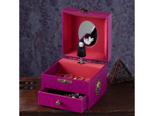 Studio Ghibli’s No Face twirls to sound of Spirited Away’s theme song in beautiful accessory box Studio Ghibli’s No Face twirls to sound of Spirited Away’s theme song in beautiful accessory box