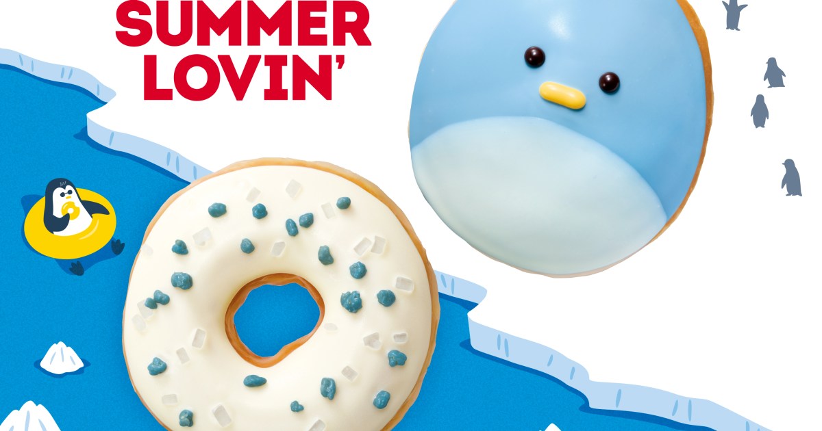 Krispy Kreme Japan adds two cute limited-edition doughnuts to its summer menu