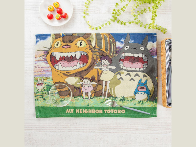Studio Ghibli brings anime characters to the table with new Totoro placemat that’s like a movie cell