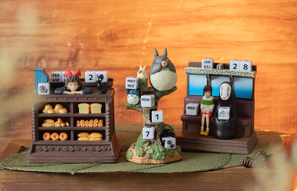 Studio Ghibli calendar figures are back, look amazing whether you check the date or not[Photos]