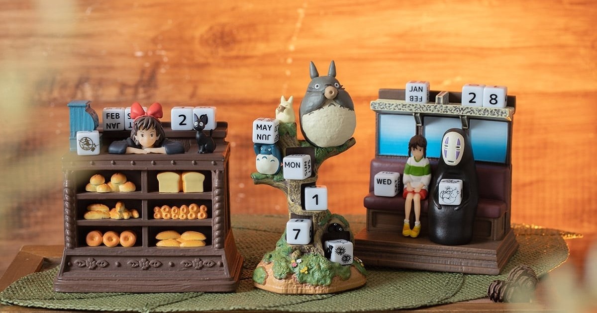 Studio Ghibli calendar figures are back, look amazing whether you check the date or not[Photos]