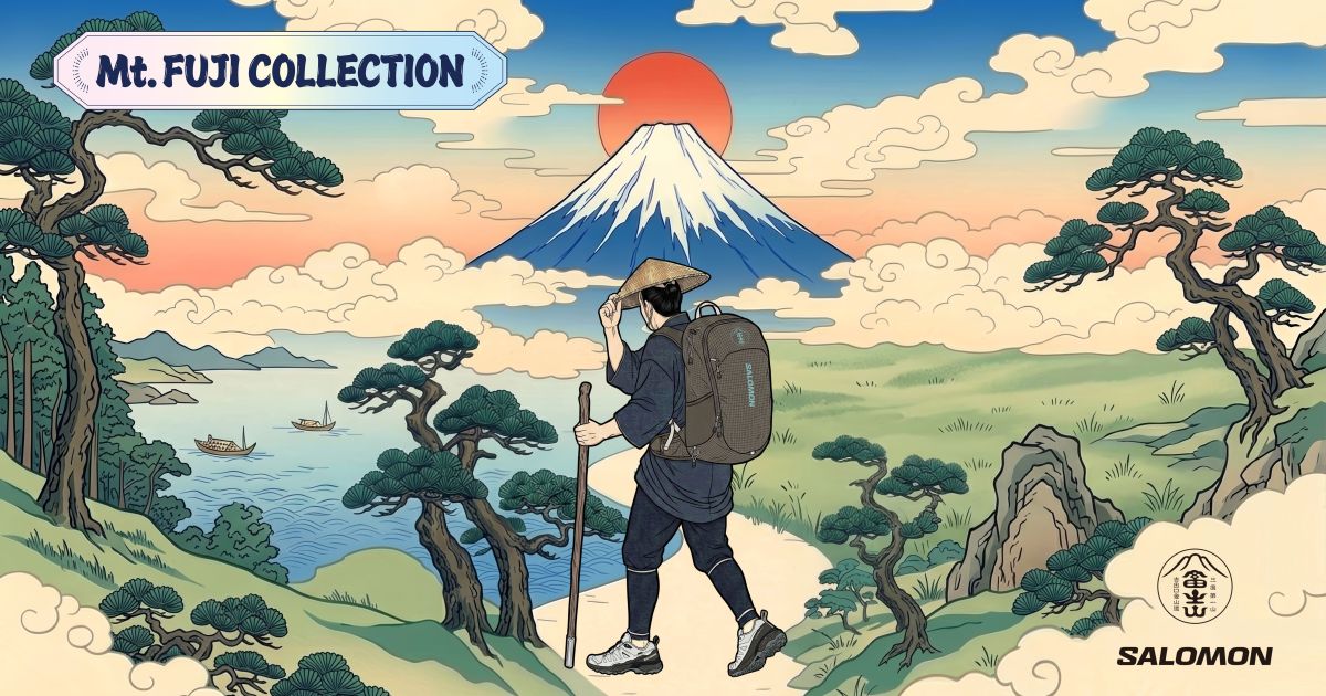 Salomon releases Japan-exclusive Mt. Fuji hiking gear that doubles as an amazing souvenir