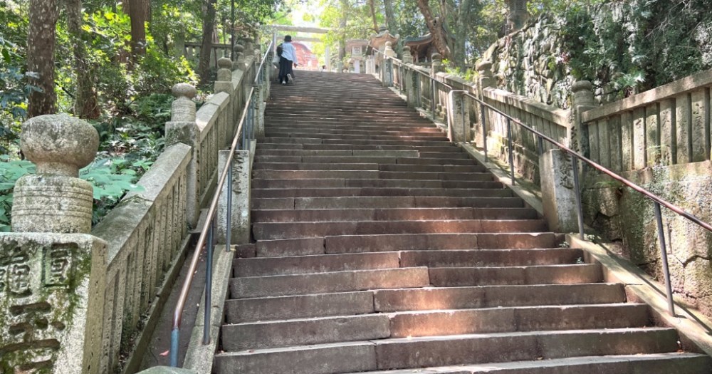 Beautiful 785-step Japanese shrine sando stairway walk is one very good reason to visit Kagawa