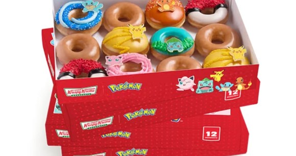 Pokémon donuts are coming to Krispy Kreme in the U.S. [Photos]