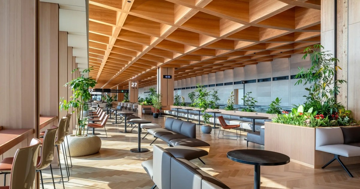 Terminal 1 gets its first major expansion since it opened 33 years ago.
