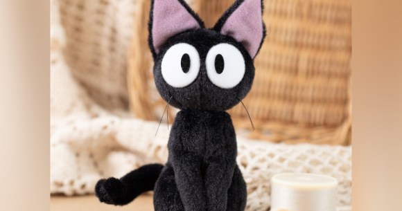 Studio Ghibli adds new Jiji’s baby plush toy to its anime merchandise range in Japan