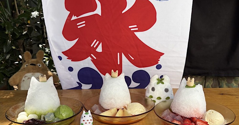 Totoro shaved ice wows Studio Ghibli fans in Tokyo for a very limited time