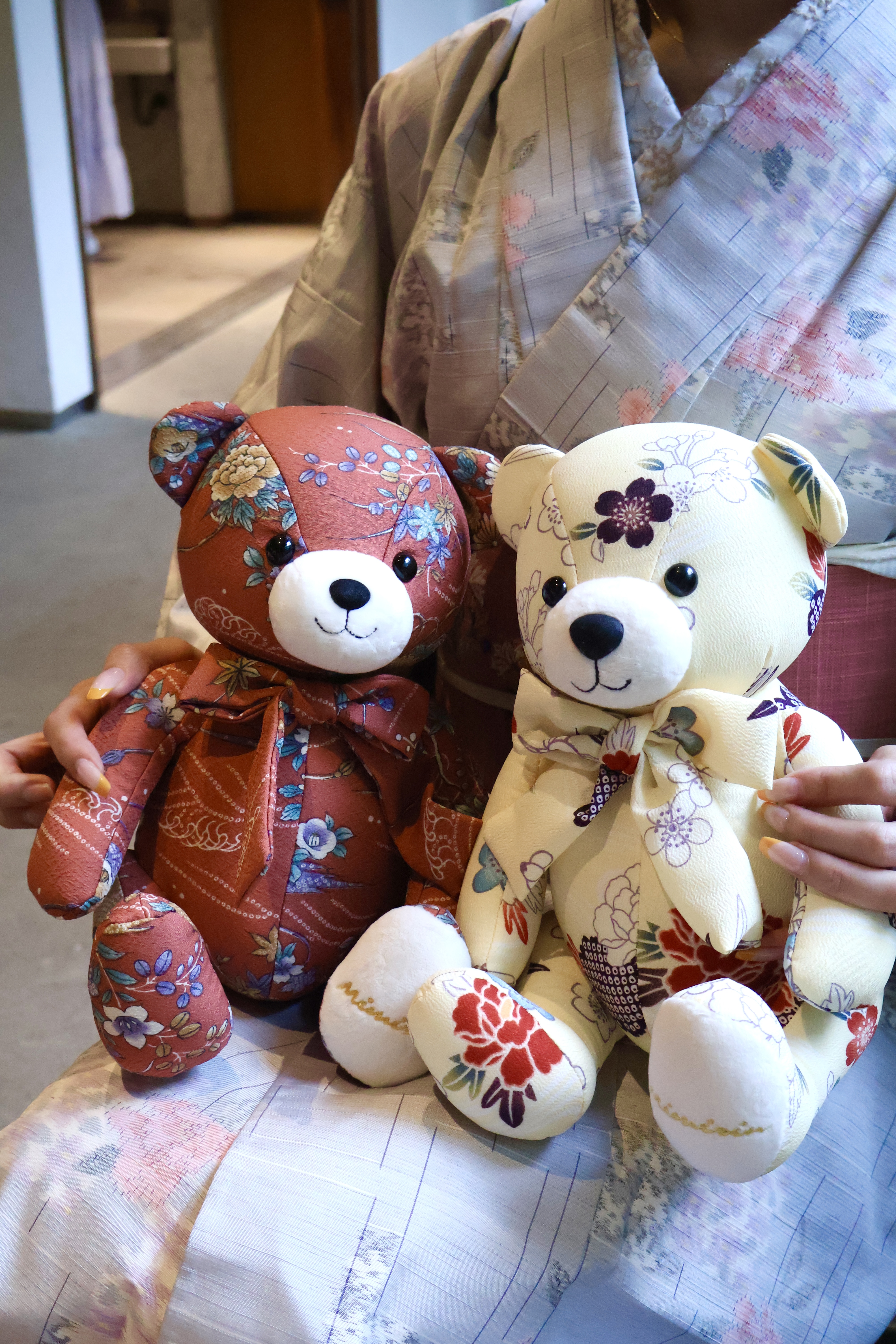 mimirinページ Kyoto shop turns traditional Japanese kimono into teddy bears