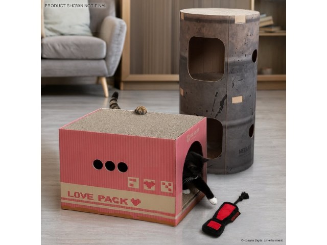 Official Metal Gear car boxes are coming to provide stealthy style for your pets