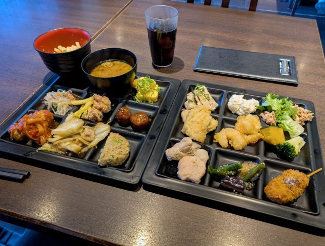 Sample lots of little Japanese dishes at this hidden all-you-can-eat lunch buffet in Shinjuku Sample lots of little Japanese dishes at this hidden all-you-can-eat lunch buffet in Shinjuku