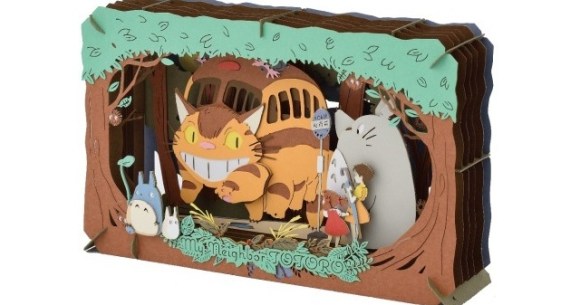 Ghibli store Donguri Kyowakoku now has special frames to protect your anime art Paper Theater kits