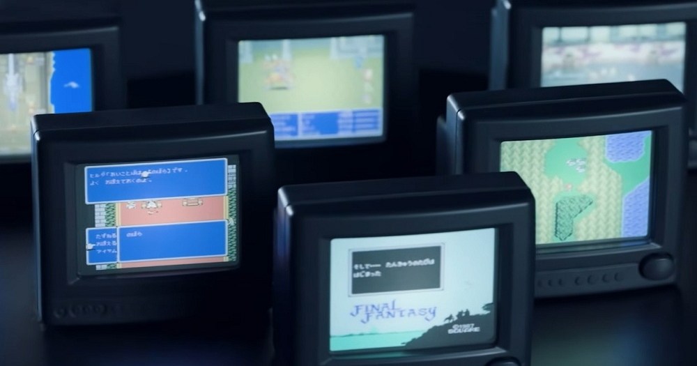 Mini CRT-lookalike Final Fantasy figurines are awesome pixel art music boxes [Video]