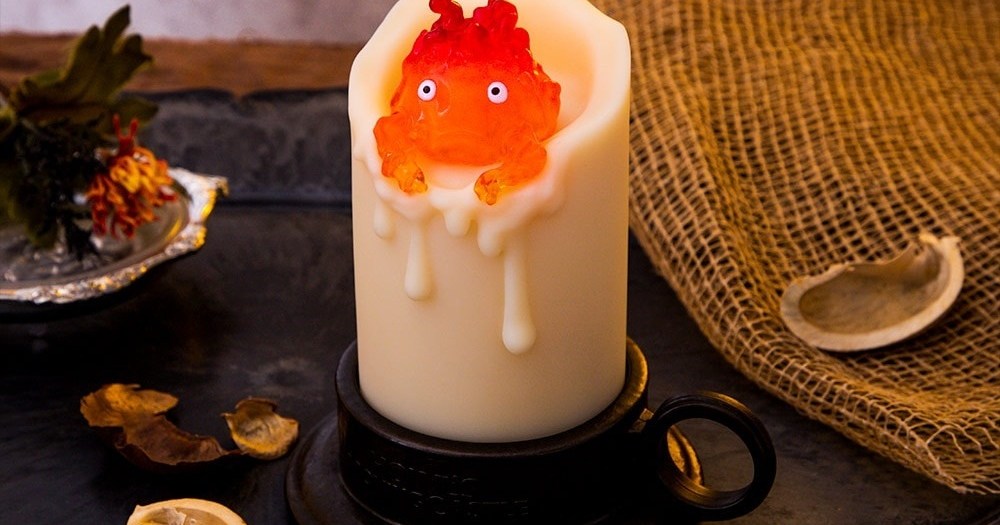 Studio Ghibli’s Calcifer is ready to light up your home as a magical-looking candle lamp [Photos]