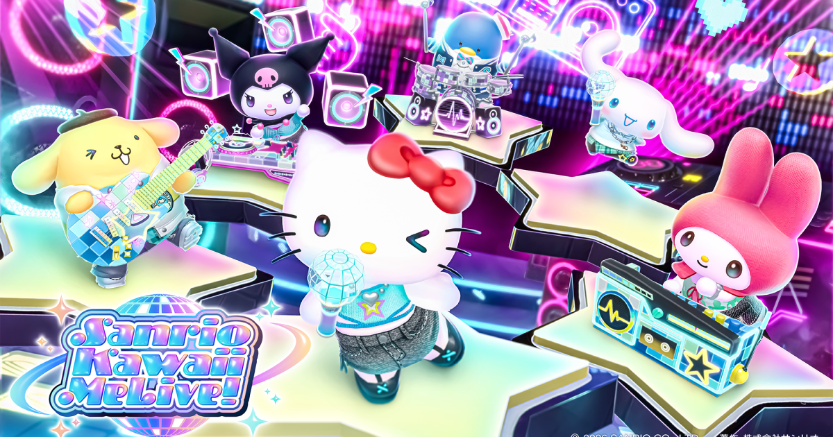 Sanrio to release own rhythm game for smartphones next January