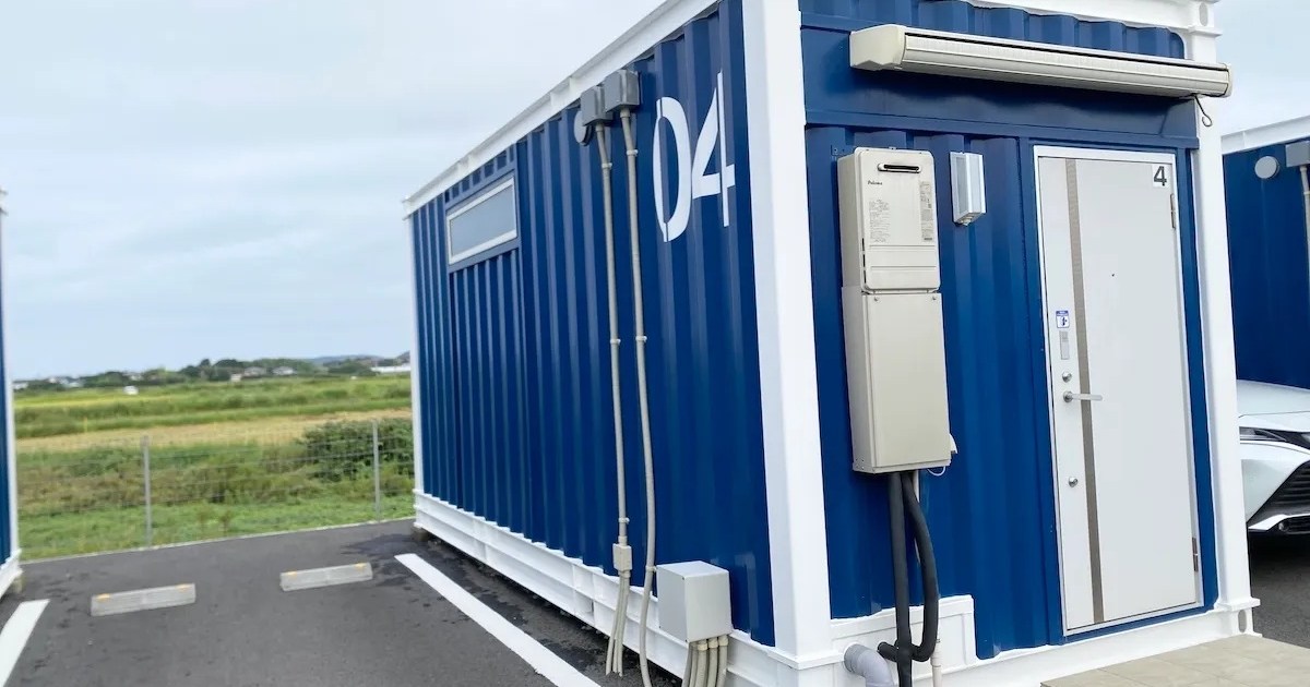 What’s it like to stay in a Japanese container hotel?