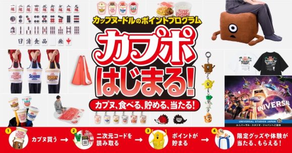Nissin takes the lid off its first-ever Cup Noodle Point Program for you to win fun prizes