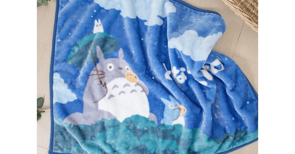 Cuddly starry night Totoro and other Ghibli blankets set to keep you cozy in chilly months ahead
