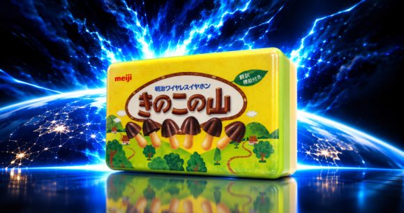 Japanese snack lovers may soon be spore-ting the latest crowdfunded confectionery tech